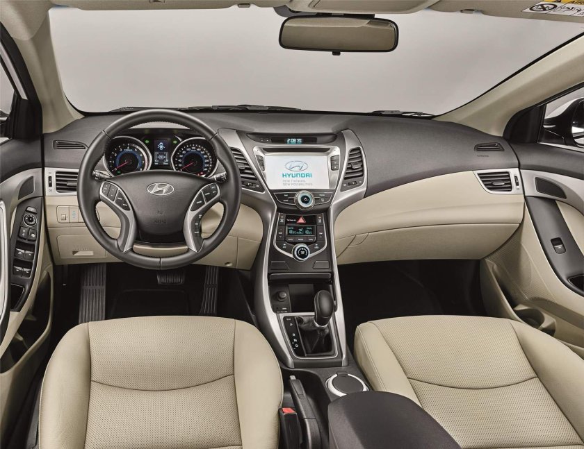 Элантра 2015 салон