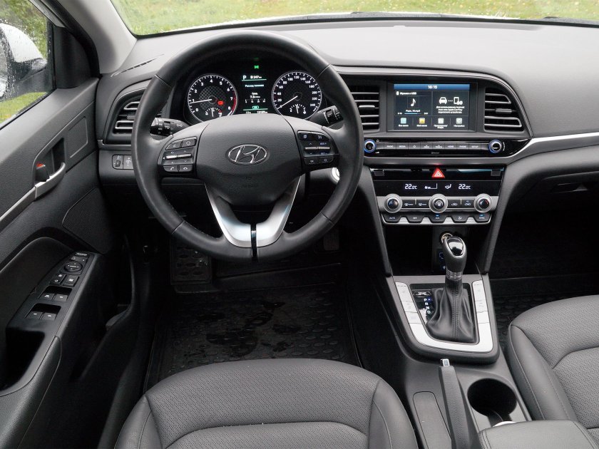 Hyundai Элантра 2019 салон