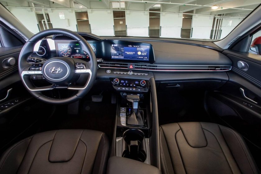 Hyundai Elantra 2021 Interior