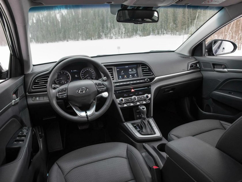 Hyundai Elantra 2020 салон