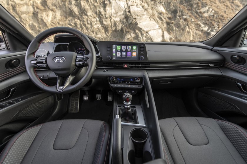 Hyundai Elantra 2021 салон
