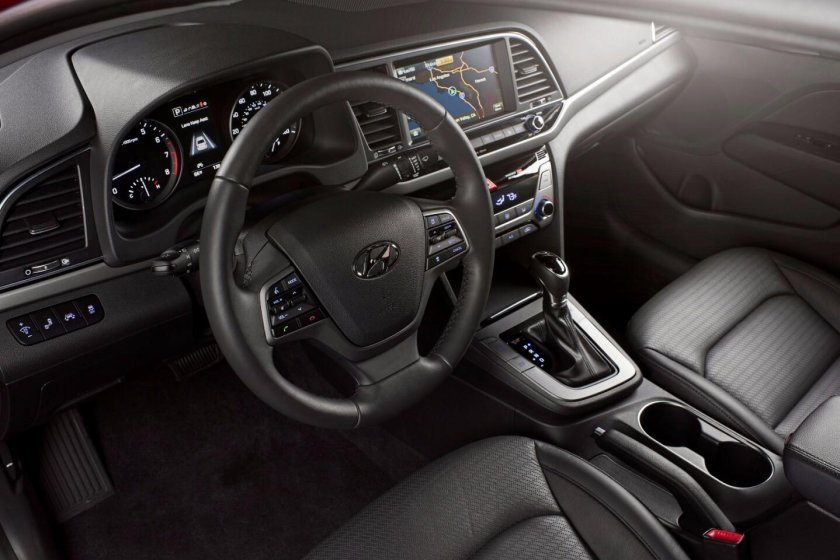 Hyundai Elantra 2017 Interior