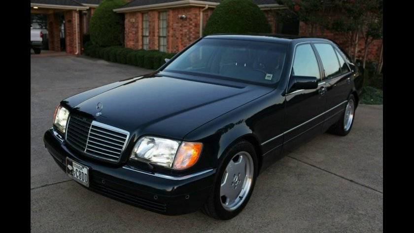 Мерседес w140 s600