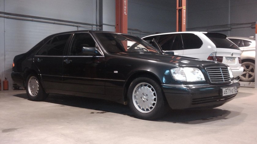 Mercedes w140 Сток