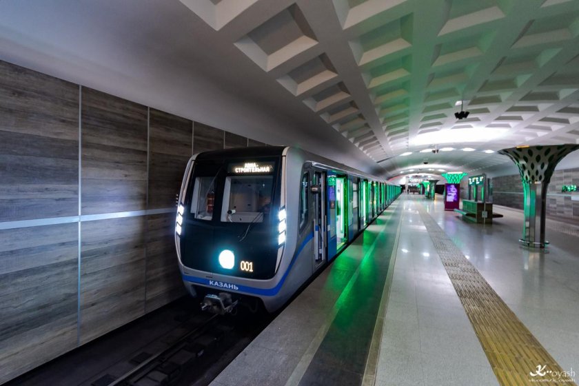 Казанский метрополитен станция Дубравная