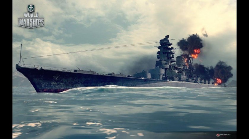 Линкор Амаги в World of Warships