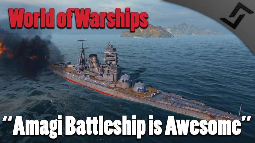 Линкор Амаги в World of Warships