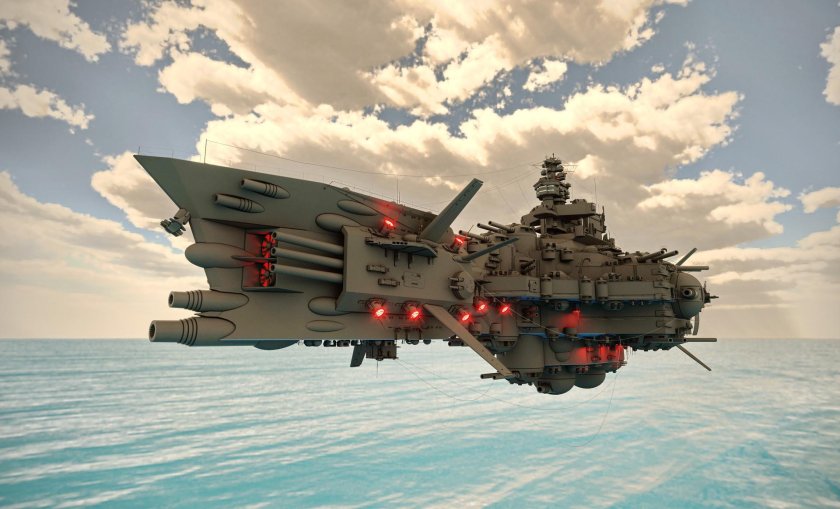 Дредноут корабль космический