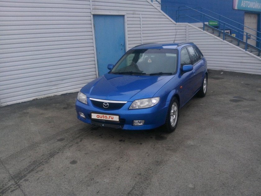 Мазда фамилия bj голубая