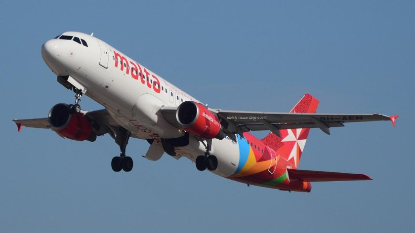 Мальта с самолета