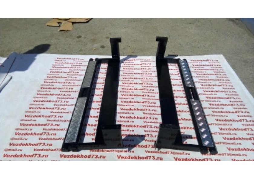 Силовые пороги УАЗ Хантер