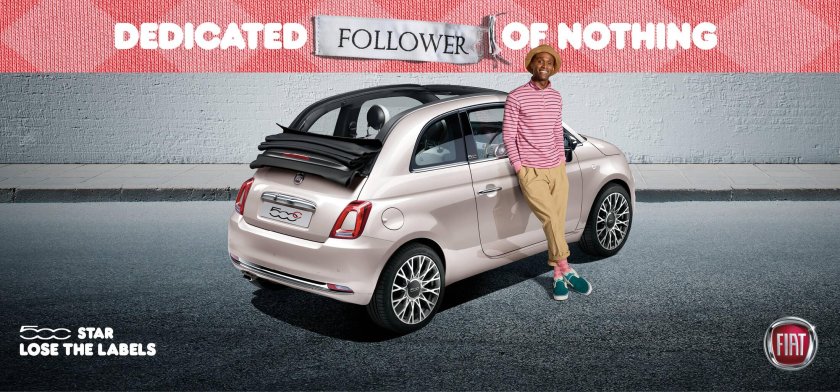 Fiat 500 Pink