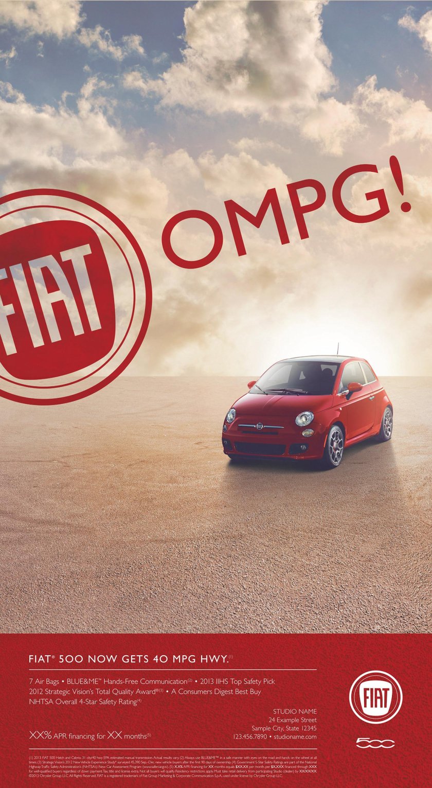 Реклама Фиат