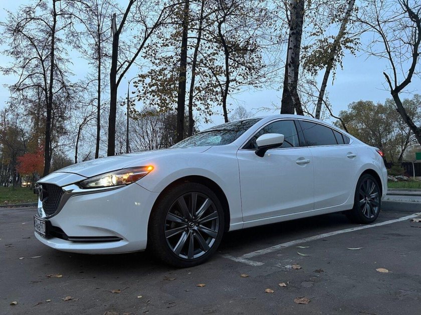 Mazda 6 2017 белая