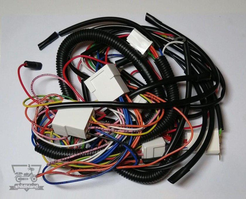 Центральная проводка ИЖ Планета 5