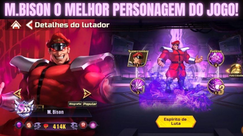 Street Fighter Duel Bison Art