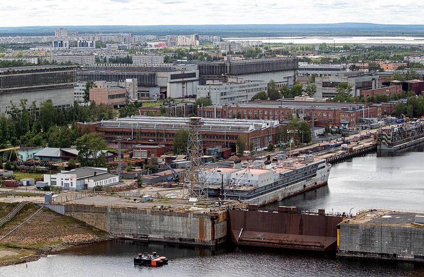 Северодвинск завод подводных лодок