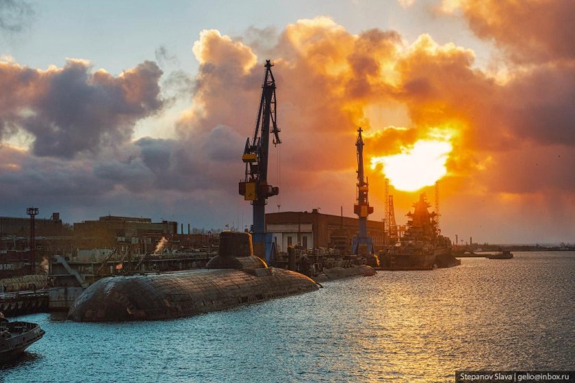 Завод Севмаш Северодвинск