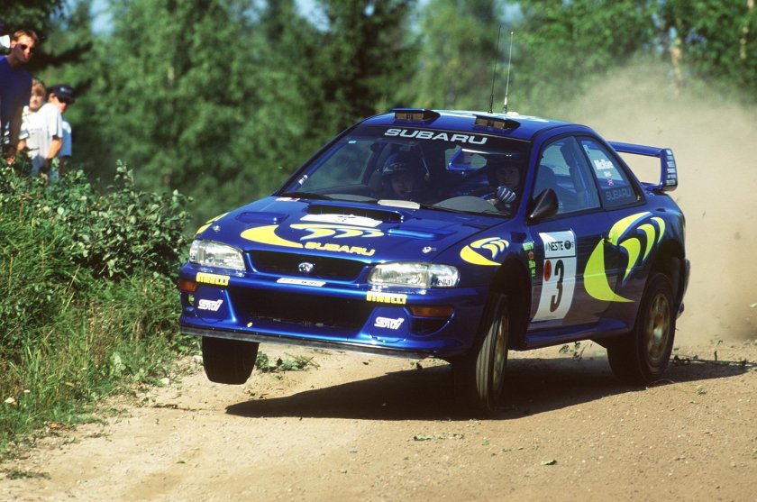 Subaru Impreza WRX STI 2000 ралли