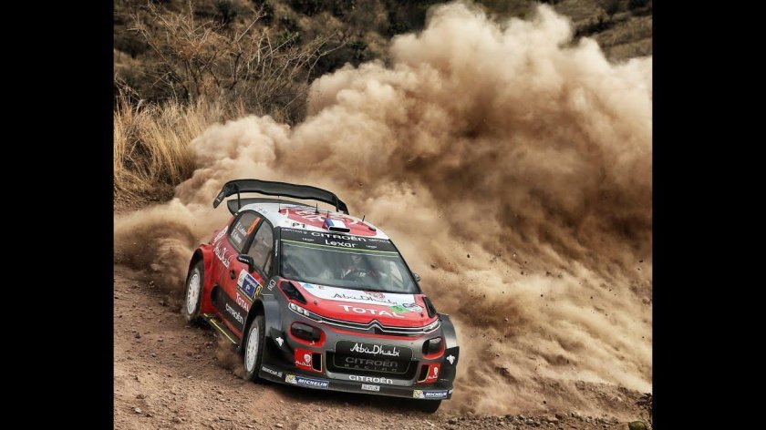 Citroen WRC Rally car