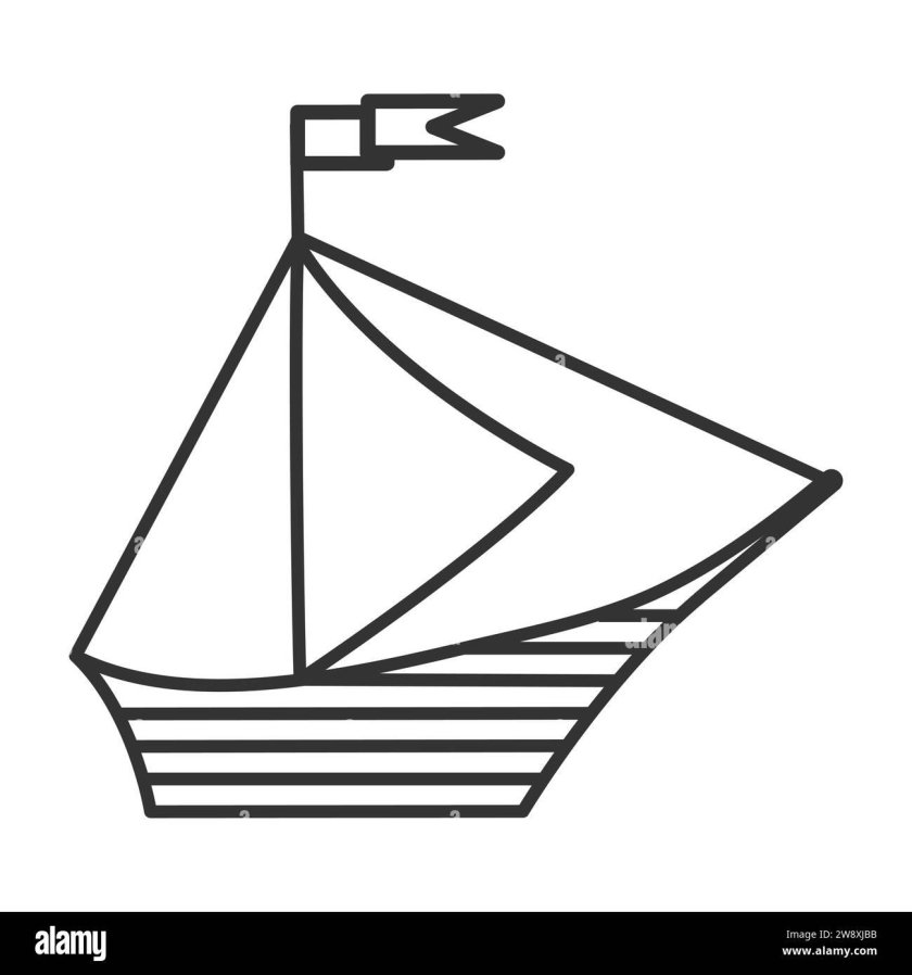 Корабль контур