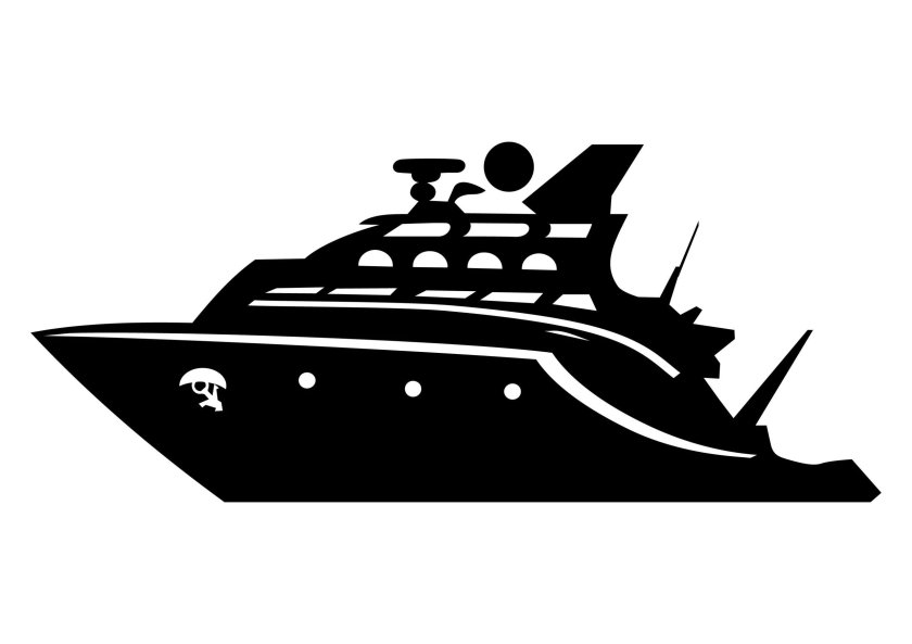 Силуэт корабля