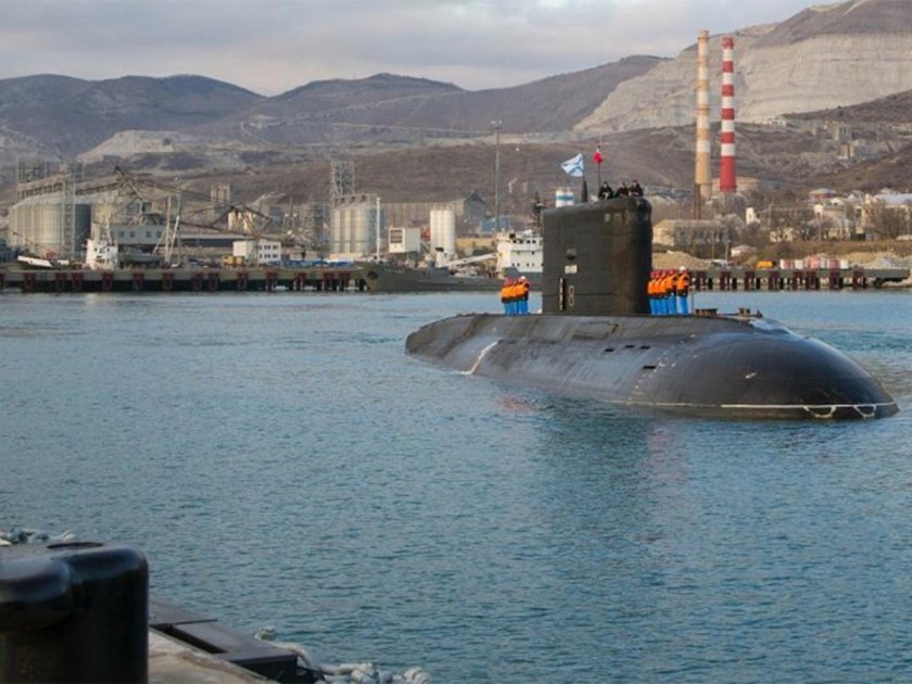 Бухта для подводных лодок в Новороссийске