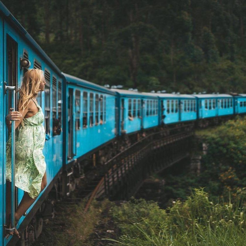 Шри Ланка Элла железная дорога