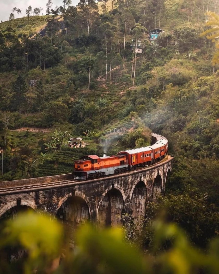Девятиарочный мост Шри-Ланка