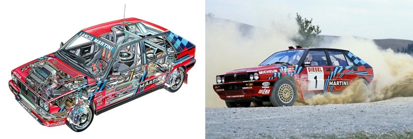 Lancia Delta HF integrale 16v Rally