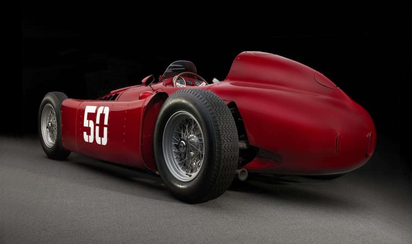 Lancia Ferrari d50 Фанхио