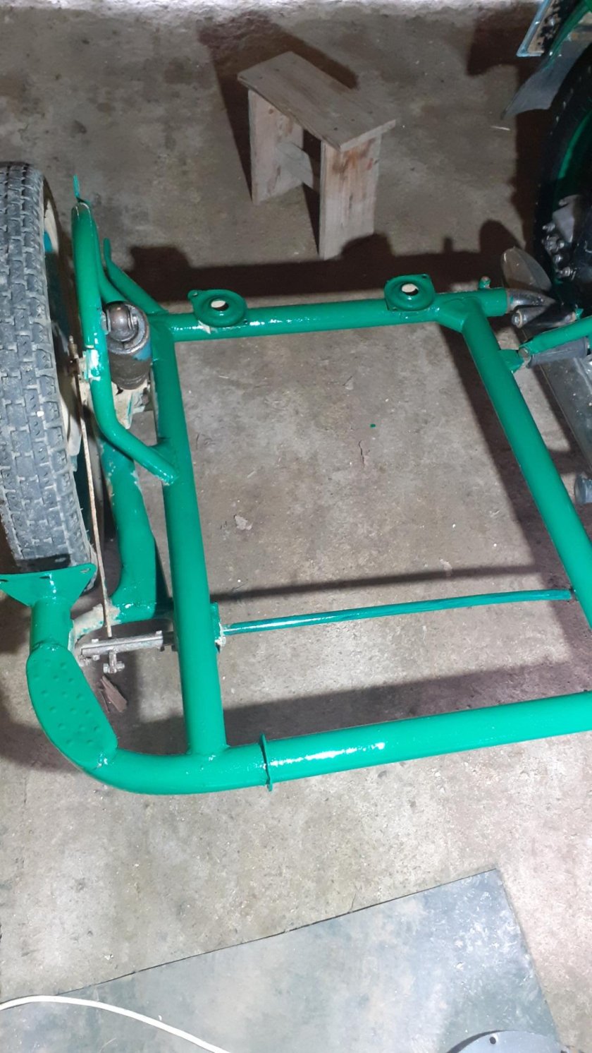 Рама коляски Урал