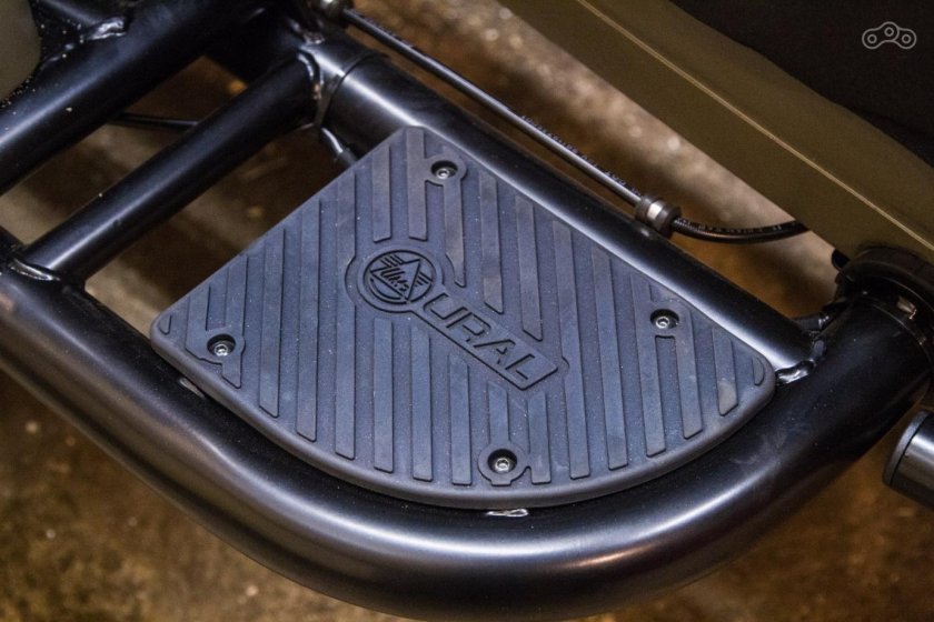 Подножка коляски мотоцикла Урал