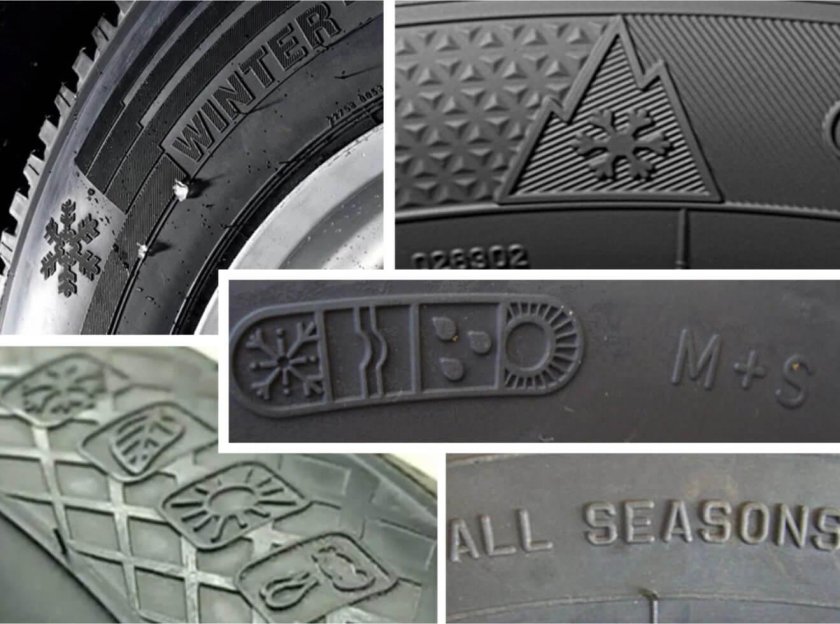 Маркировка резины всесезонка