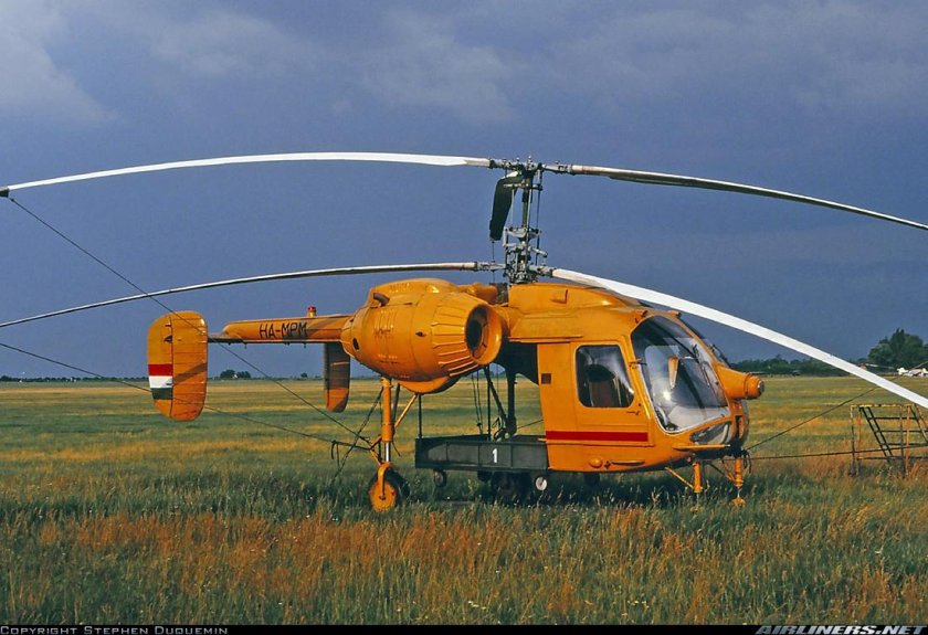 Вертолет ка-26 кран