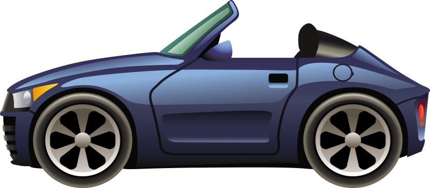 Машина мультяшная