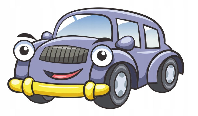 Мультяшное авто