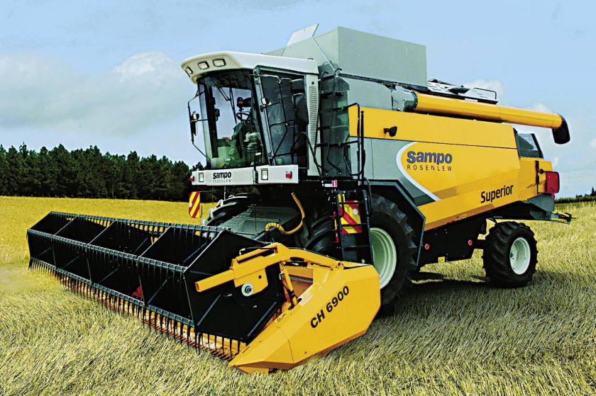 Зерноуборочные комбайны Sampo Rosenlew