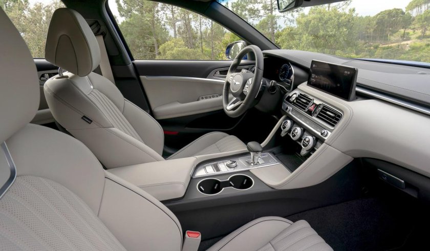 Genesis g70 shooting Brake салон