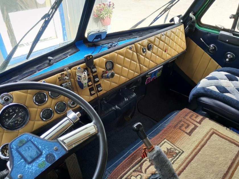 МАЗ 500 интерьер кабины