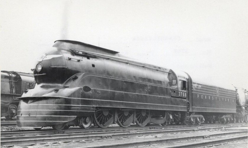 Паровоз стримлайнер Mercury 1936