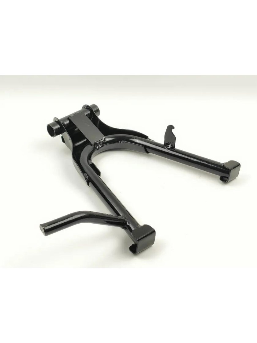 Центральная подножка на мопеде Альфа