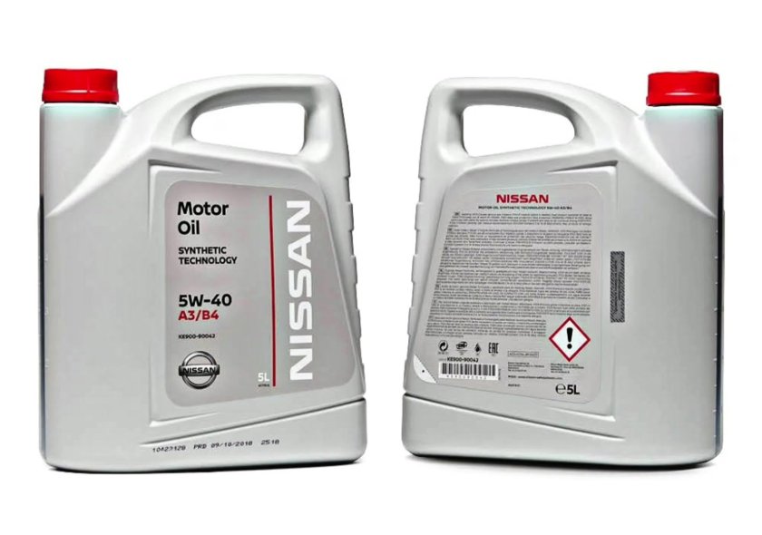 Масло Ниссан 5w40