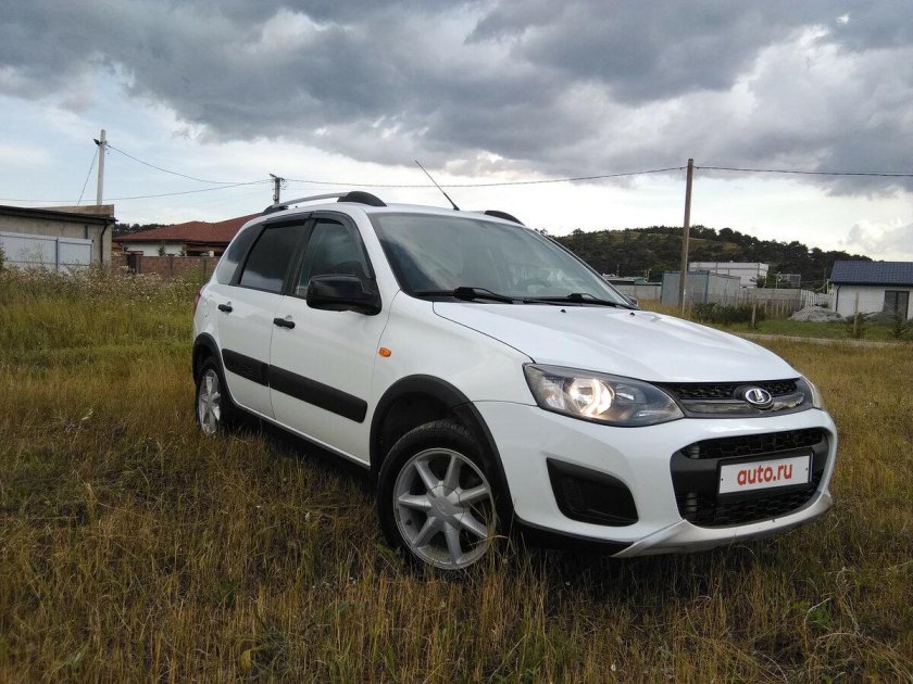 Калина кросс с прицепом