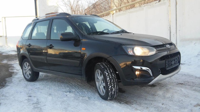 Lada Kalina Cross черная