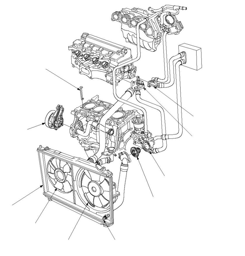 Система охлаждения двигателя Хонда Одиссей