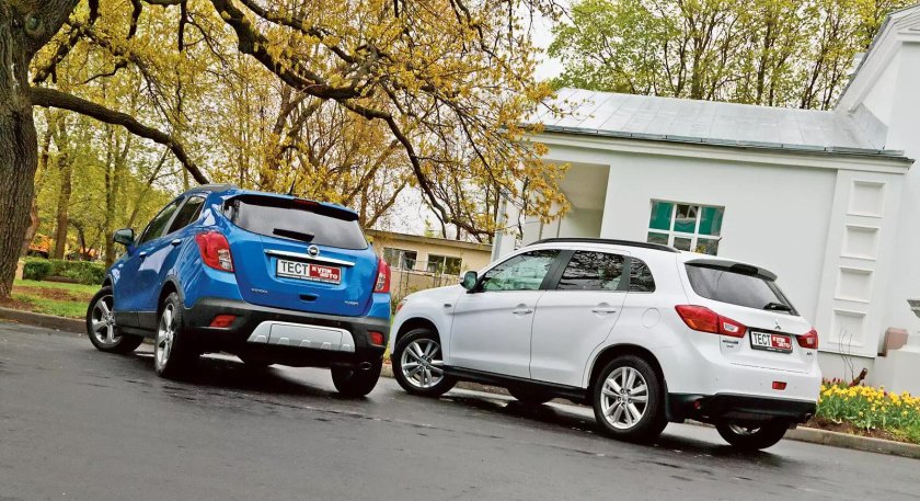 Опель Мокка или Митсубиси АСХ