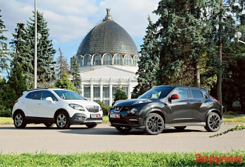 Ниссан Кашкай и Опель Мокка сравнение