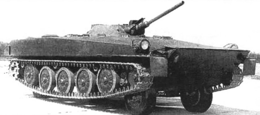 Опытная колесно-гусеничная БМП объект 911