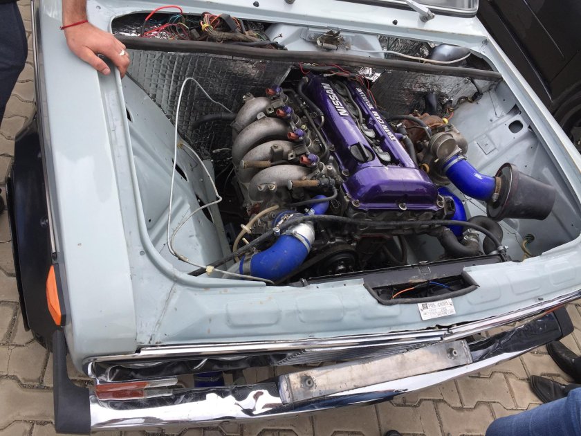 SR 20 мотор в ВАЗ 2107